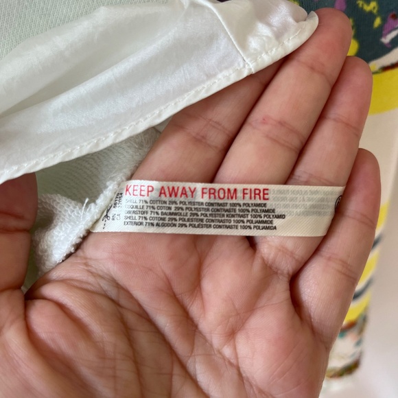 FP Movement by Free People White Floral Cowl Neck Sweater - Picture 10 of 12